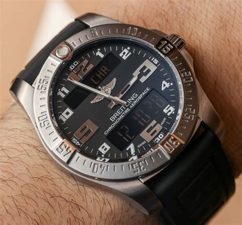 breitling aerospace water resistant|breitling aerospace evo review.